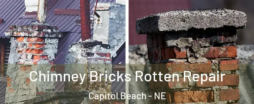 Chimney Bricks Rotten Repair Capitol Beach - NE