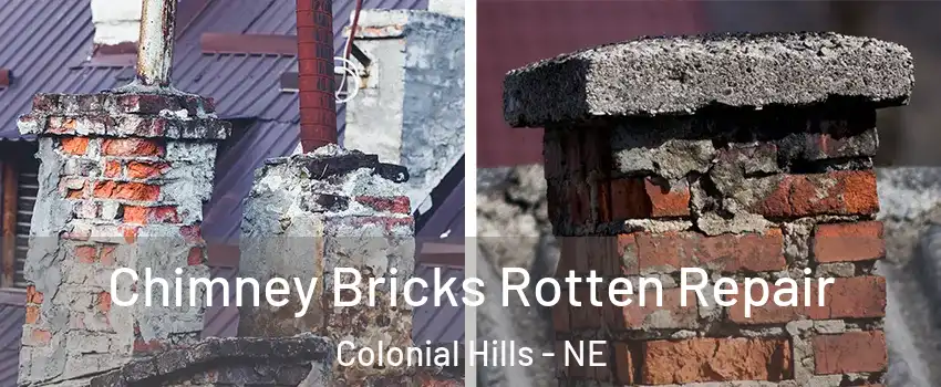 Chimney Bricks Rotten Repair Colonial Hills - NE