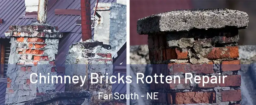 Chimney Bricks Rotten Repair Far South - NE