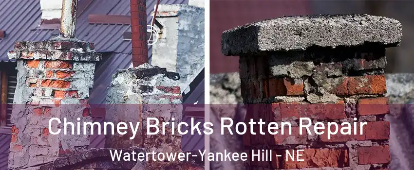 Chimney Bricks Rotten Repair Watertower-Yankee Hill - NE