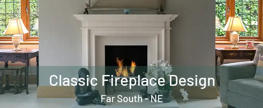 Classic Fireplace Design Far South - NE