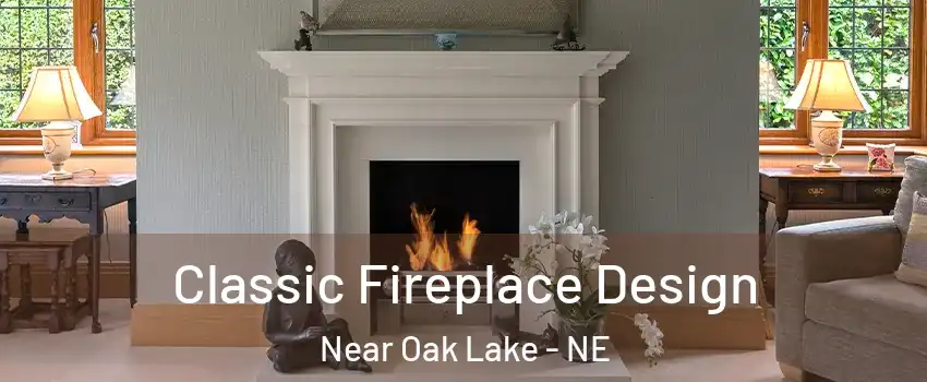 Classic Fireplace Design Near Oak Lake - NE