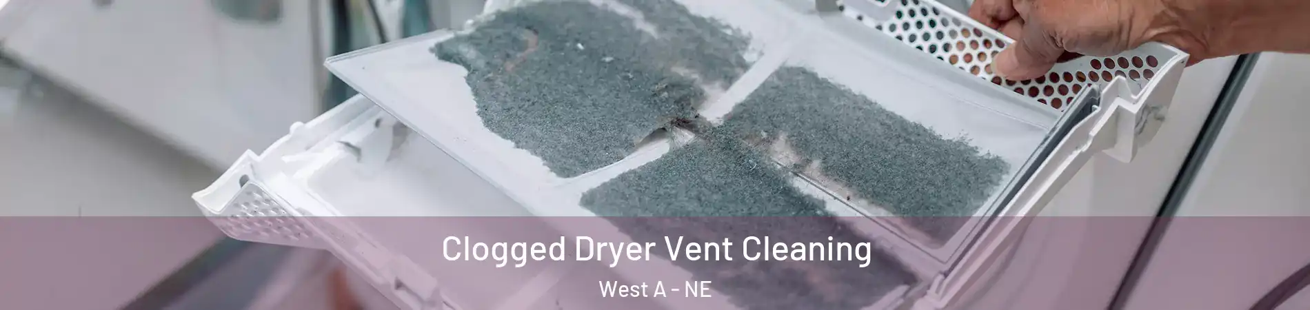 Clogged Dryer Vent Cleaning West A - NE