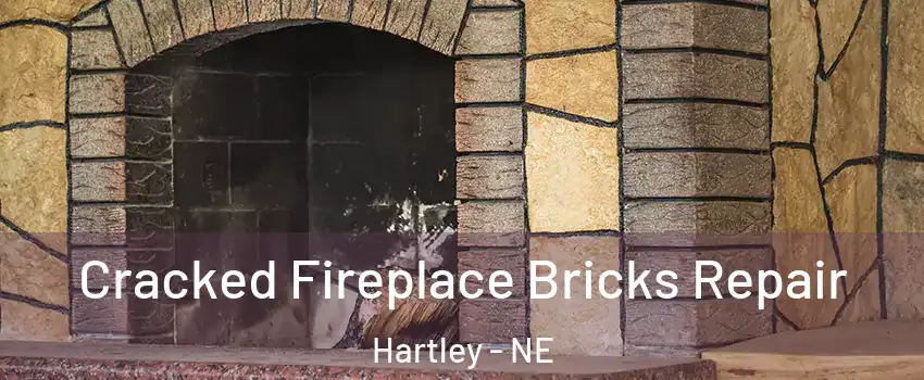 Cracked Fireplace Bricks Repair Hartley - NE