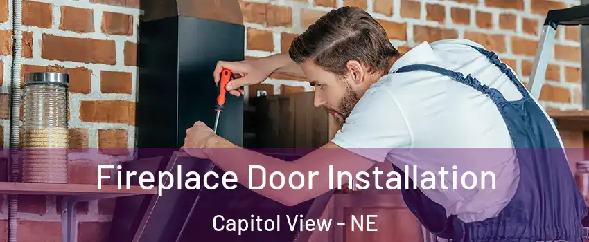 Fireplace Door Installation Capitol View - NE