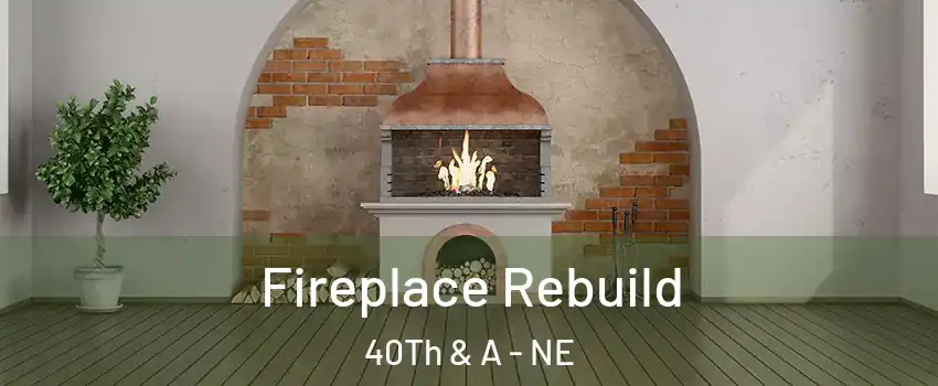 Fireplace Rebuild 40Th & A - NE