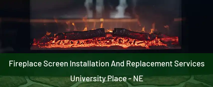 Fireplace Screen Installation And Replacement Services University Place - NE