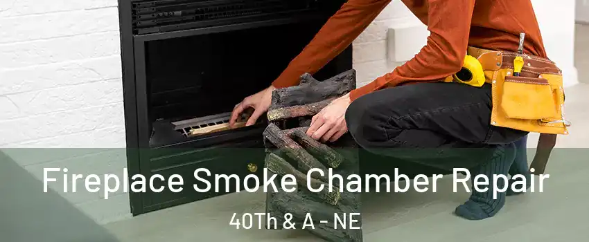 Fireplace Smoke Chamber Repair 40Th & A - NE