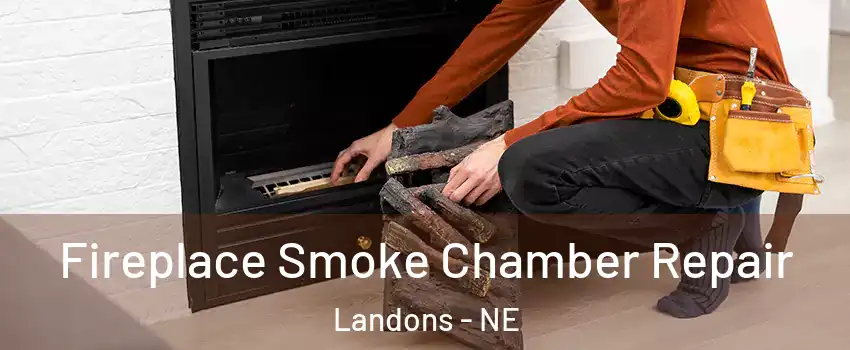 Fireplace Smoke Chamber Repair Landons - NE