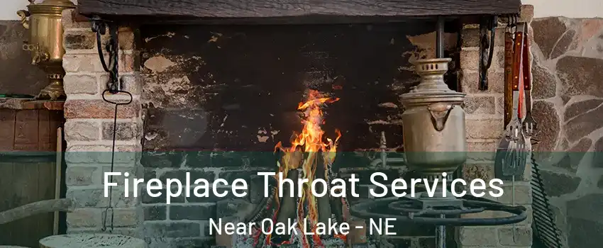 Fireplace Throat Services Near Oak Lake - NE