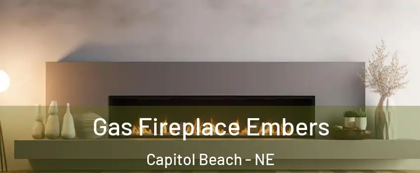 Gas Fireplace Embers Capitol Beach - NE