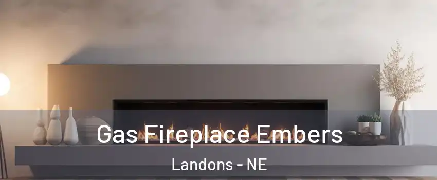 Gas Fireplace Embers Landons - NE