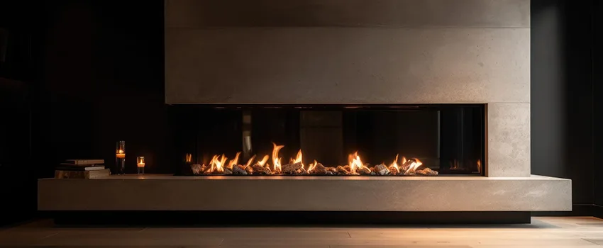 Gas Fireplace Ember Bed Design Services in Salt Creek Area, Nebraska