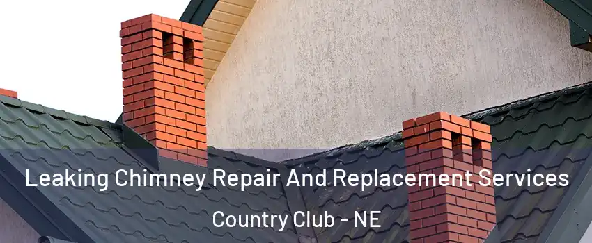 Leaking Chimney Repair And Replacement Services Country Club - NE