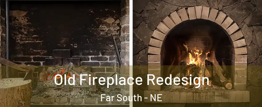 Old Fireplace Redesign Far South - NE