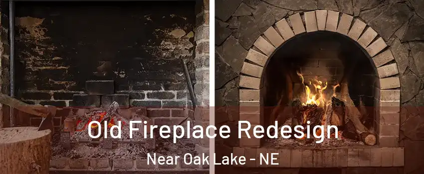 Old Fireplace Redesign Near Oak Lake - NE