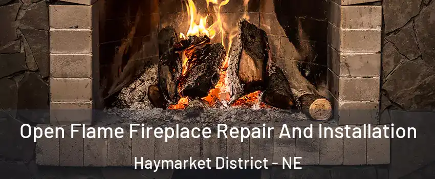 Open Flame Fireplace Repair And Installation Haymarket District - NE