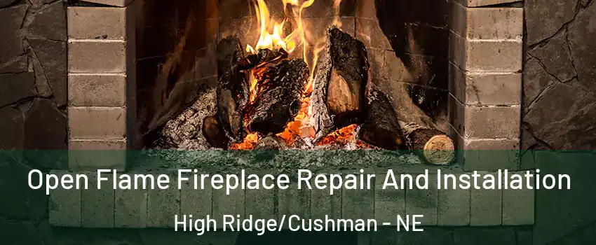 Open Flame Fireplace Repair And Installation High Ridge/Cushman - NE