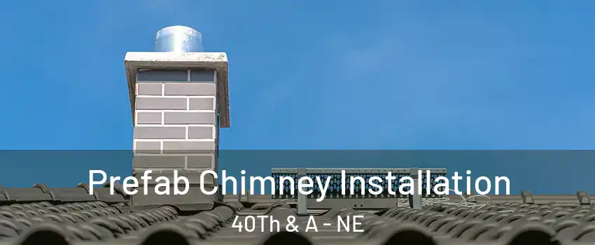 Prefab Chimney Installation 40Th & A - NE