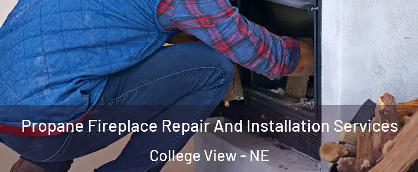 Propane Fireplace Repair And Installation Services College View - NE