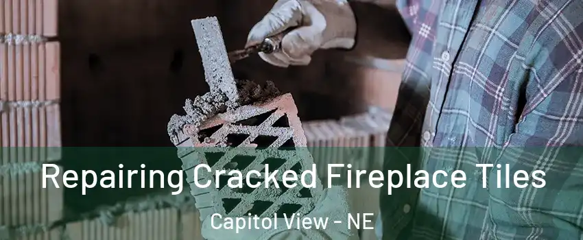 Repairing Cracked Fireplace Tiles Capitol View - NE